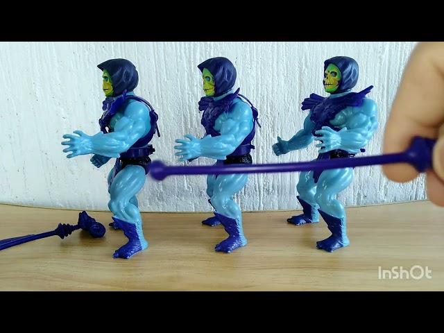 SKELETOR 3 TYPES HALF BOOTS VINTAGE MASTERS OF THE UNIVERSE