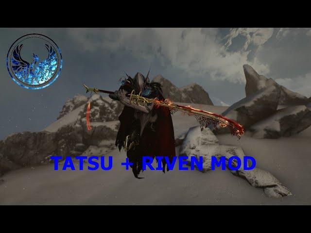 Warframe TATSU + RIVEN MOD test