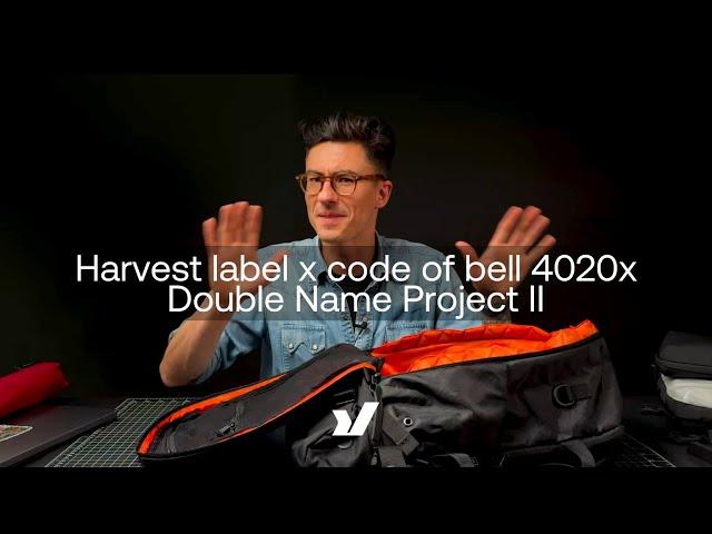 Sold Out for a Reason! The Harvest Label x Code of Bell Double Name Project II 4020X Backpack