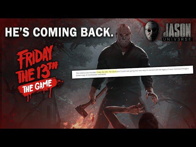 Friday the 13th: The Game is Officially Coming Back.? | NEW Game Details, Speculations & More!