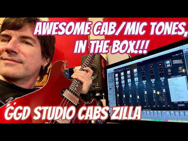AWESOME CAB/MIC TONES, IN THE BOX! GGD STUDIO CABS ZILLA EDITION