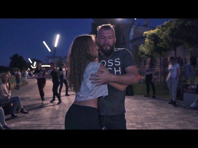OpenAir Sergey Lobanov & Irina Stennikova #Zouk improvisation
