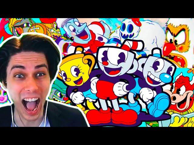 CUPHEAD 2 - ПОЛНОЕ ПРОХОЖДЕНИЕ! ВСЕ БОССЫ! - Cuphead The Delicious Last Course DLC - Full Game Финал