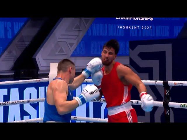 R64 (92KG) LAZAR YOUSSEF (GER) vs ZAPLITNI ANDREI (MDA) | IBA Men's World Boxing Championships 2023