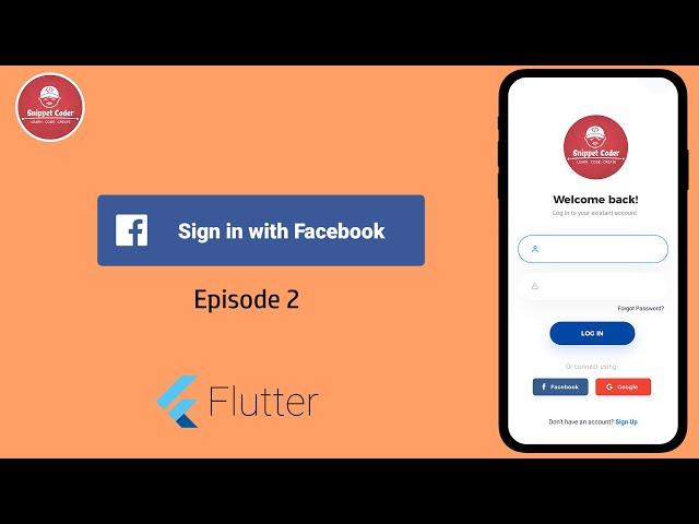 Flutter - Facebook Sign-In - Social Login Series - EP 02