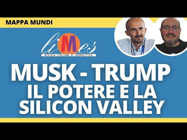 Musk - Trump e il potere della Silicon Valley