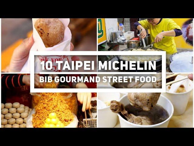 10 Michelin Street Food From TAIPEI's Night Markets