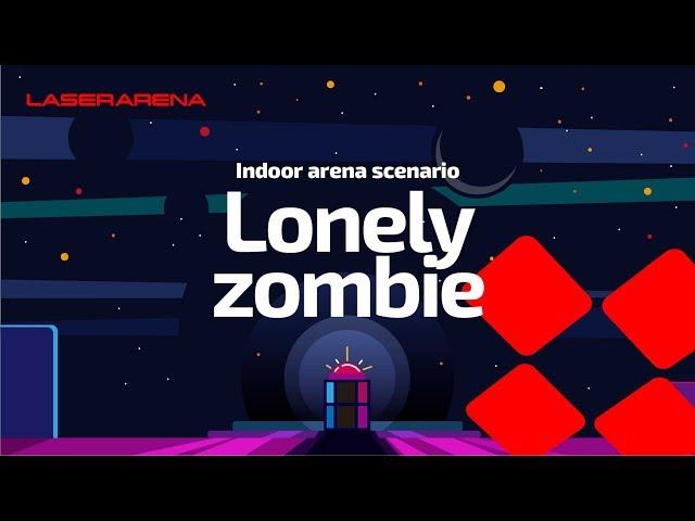 Indoor laser tag - Lonely zombie scenario