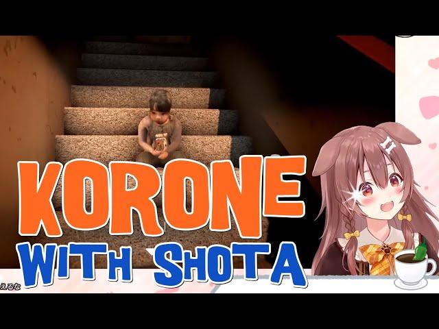 [Inugami Korone] Korone with Shota [Vtuber Eng Sub] [Vtuber translation] [Hololive Eng Sub]