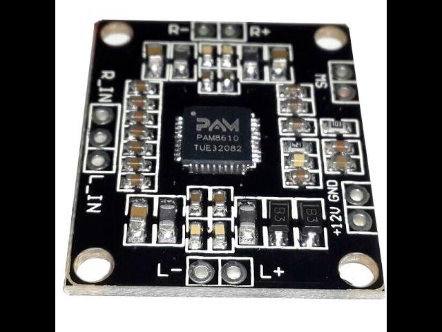 Мощный и экономичный усилитель на pam8610