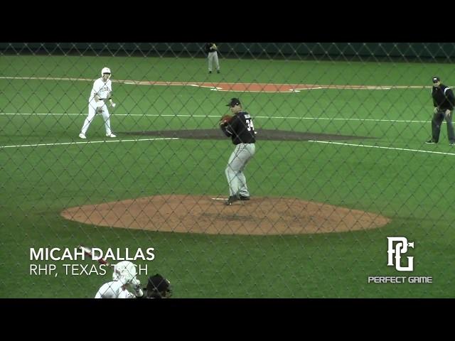 Micah Dallas, RHP, Texas Tech