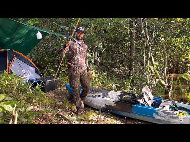 ACAMPAMENTO, PESCARIA E DIVERSÃO OS PEIXES ESTAVAM MANHOSOS…MAS DEU PARA GARANTIR O FRITO 