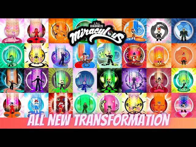 All New Miraculous Transformation Roblox Ladybug & Cat Noir