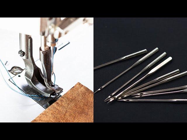 Best sewing machine needles for leather | Eris Atelier