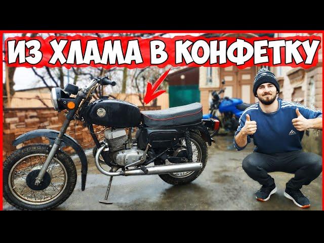 ВОСХОД 3М - ИЗ ХЛАМА в КОНФЕТКУ! ВОССТАНОВЛЕНИЕ Мотоцикла ВОСХОД! [Часть 2]