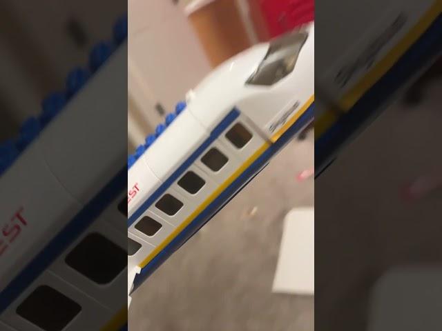 Lego plane crash