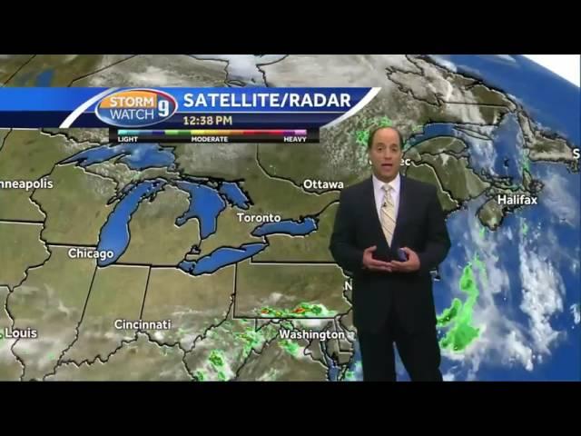 Fair, cool overnight before showers Wednesday