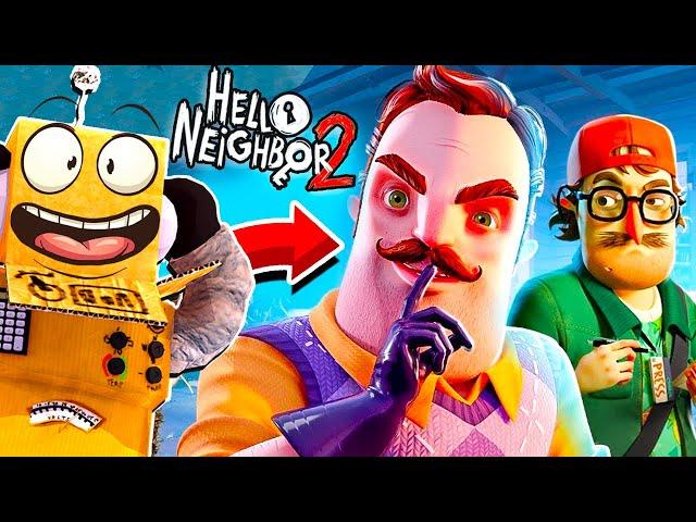 ШОК! ПРИВЕТ СОСЕД 2 ВЕРНУЛСЯ! НОВЫЕ СЕКРЕТЫ HELLO NEIGHBOR 2 BETA РОБЗИ