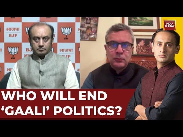 News Track Debate: Who Will End "Gaali' Politics? BJP Vs Congress | Rahul Kanwal | India Today