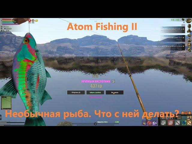 Необычная рыба. Что с ней делать?  Atom Fishing II