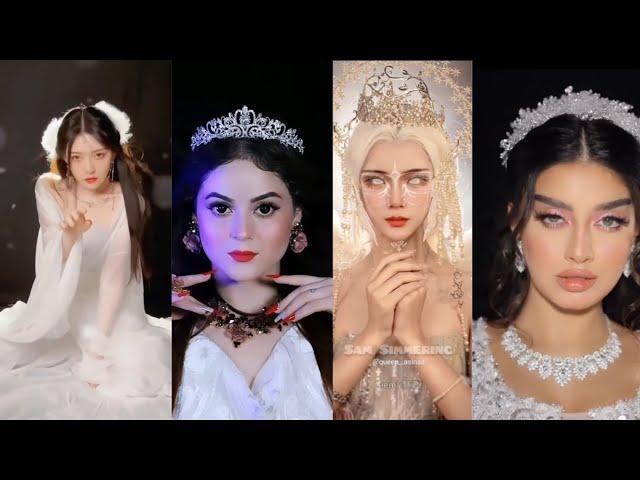 Asian Queen's Transformation Tik Tok Videos  || Chinese & Korean beautiful Queens 