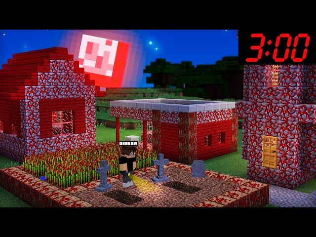 Minecraft lekin Hech qachon TASHLANDIQ QISHLOQGA 3:00 DA BORMANG  #minecraft