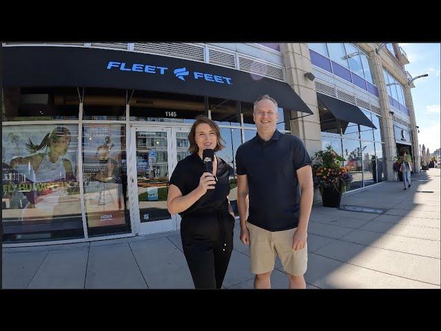 Demo Of Volumental Foot Scanning Technology At Fleet Feet Chicago