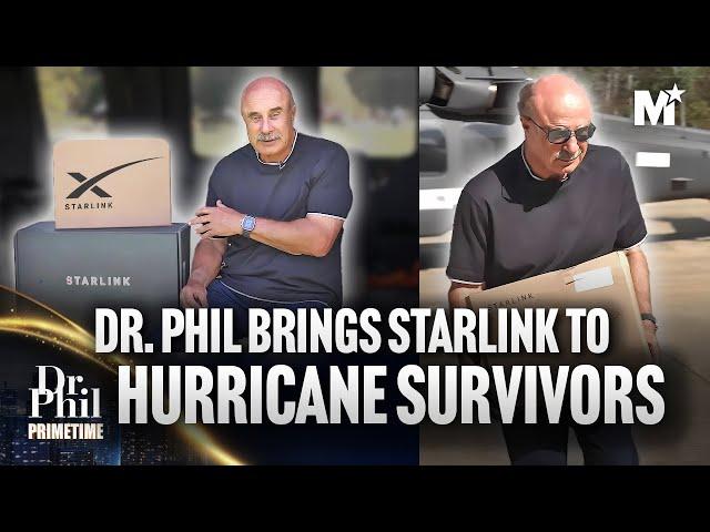 Dr. Phil Delivers Starlink Units from Elon Musk to Hurricane Survivors | Dr. Phil Primetime