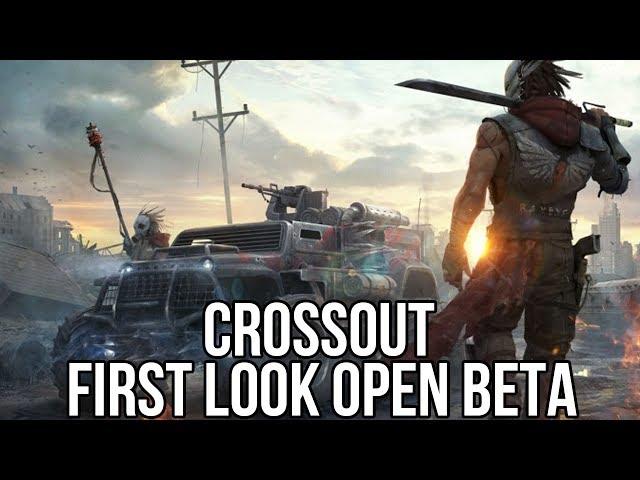 Crossout (Free Vehicular Combat MMO): Watcha Playin'? Gameplay First Look Open Beta