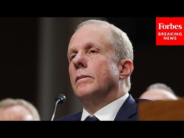 Stephen Feinberg, Deputy Defense Sec Nominee, Testifies Before The Senate Armed Services Committee