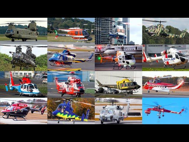 2024 Helicopter Highlights: MH-47G,S-92, Airbus H160B, K-MAX,S-64E,AS365, TH-57C, UH-1,AH-1S