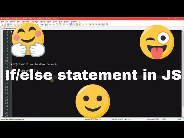 If Statements #3 Basics of JavaScript Series (Beginners)