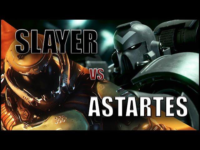 Can the DOOM Slayer beat a Space Marine? | Warhammer 40k vs DOOM Eternal