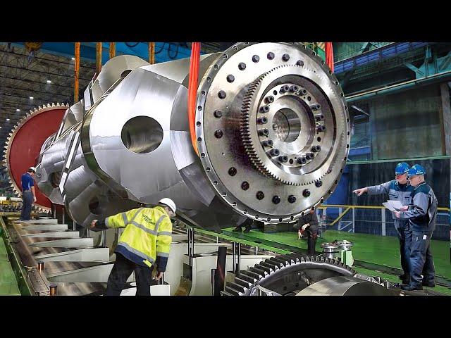 Inside Advanced Factory Producing World’s Most Powerful Ship Engines