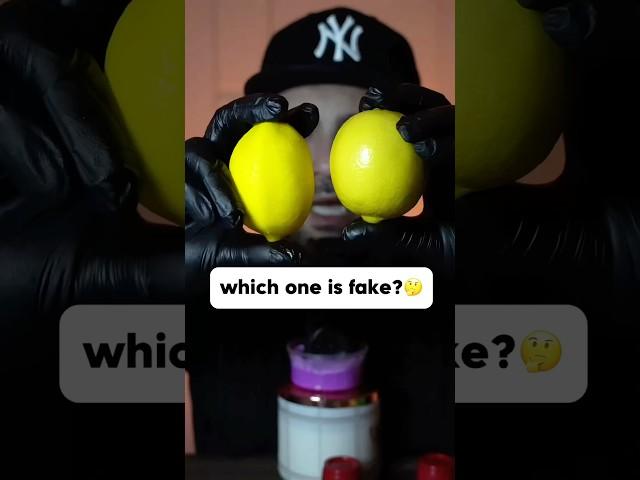 which one is fake? #asmr