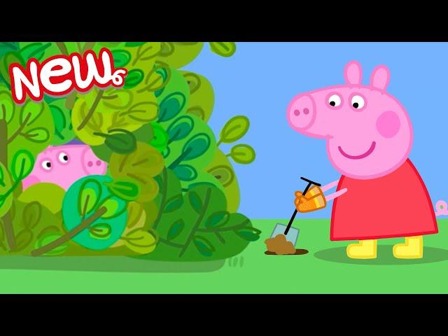 Peppa Pig Tales  The Garden Den!  Peppa Pig Episodes