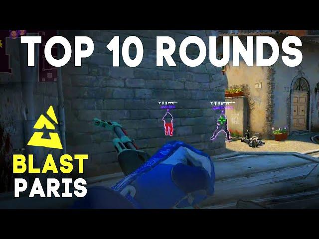 TOP 10 BEST ROUNDS - BLAST PARIS MAJOR 2023 (CS:GO)