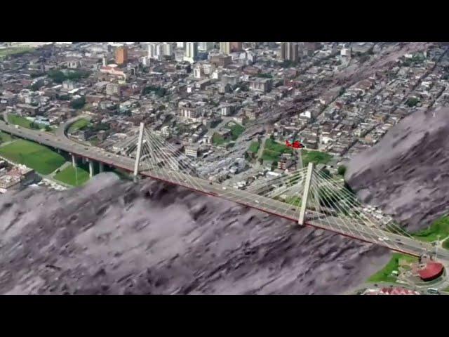 Avalancha del río otun destruye a pereira risaraldavirtual