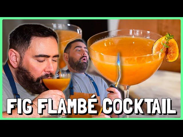 Joey Creates The Perfect Fall Cocktail! | Kiki Kuisine | Joey Camasta