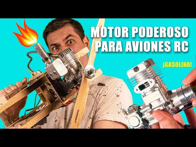 Motor de combustión interna Stinger 15CC SE de gasolina | Económico y poderoso (Mi primer motor)