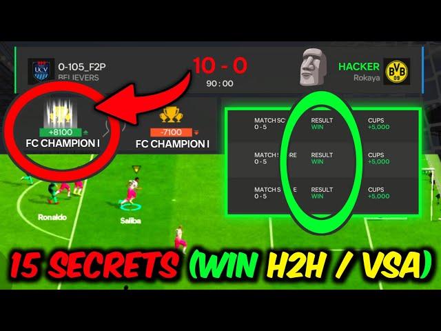 15 Secret TIPS NO ONE WILL TELL YOU | WIN MOST RANK Match FC Mobile #part3 | Mr. Believer