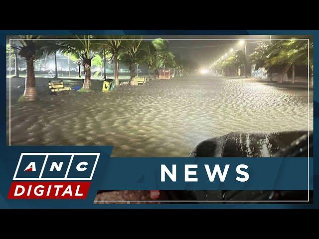 Strong winds felt in La Union amid 'Kristine' onslaught | ANC