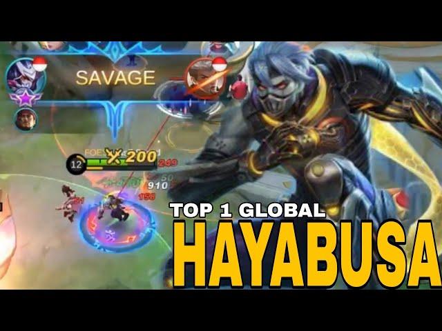 Как Играет Топ 1 Мира Хаябуса Гайд На Хаябусу Мобайл Легендс Savage Hayabusa