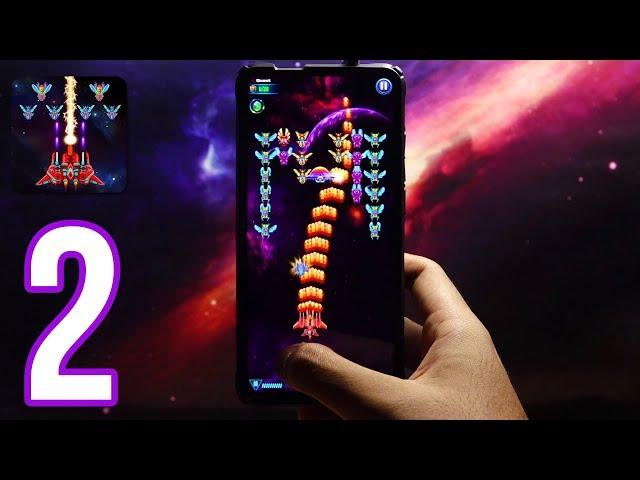 Galaxy Attack: Alien Shooter - Gameplay Walkthrough Part 2 (iOS, Android)