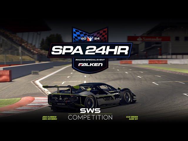 SPA24H race with SWS Competiton | Nesterowicz Racing | Live Stream