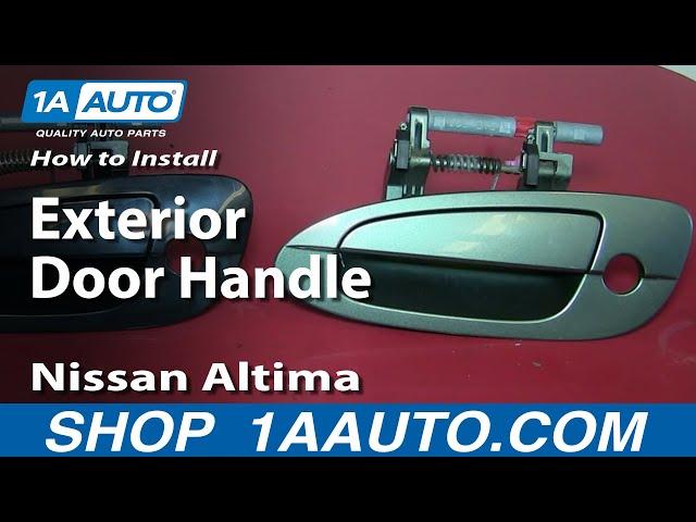 How to Replace Exterior Door Handle 02-06 Nissan Altima