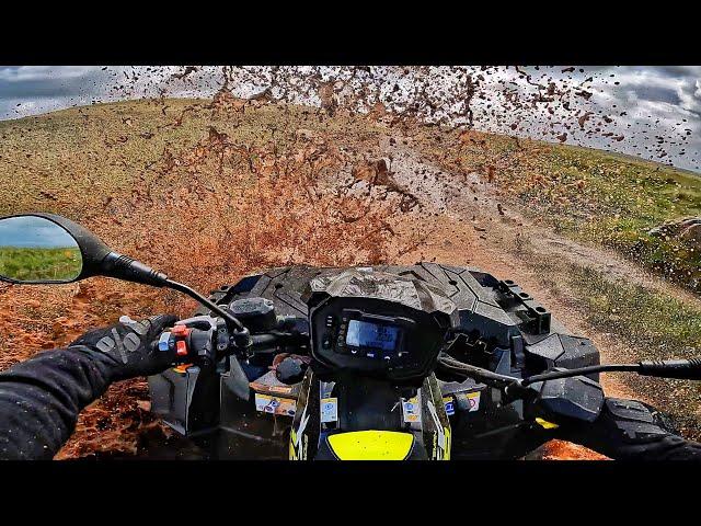 Newbie Rides 1000cc Super Quad for the First Time