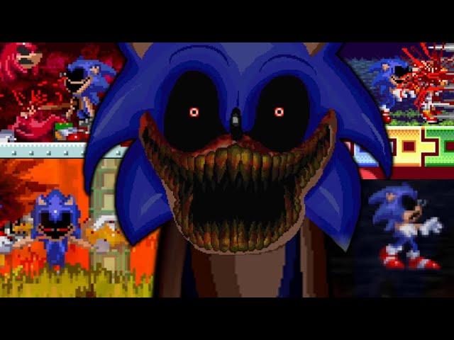 SONIC.EXE ONE MORE ROUND - THE FINAL SECRETS REVEALED (Secret Sonic Stage and JUMPSCARES)