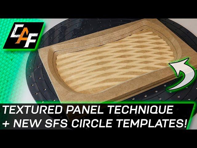 How To: Texture Router Technique and NEW Mobile Solutions Circle Templates