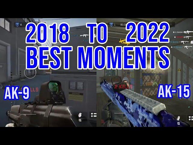 Warface Moments from 2018 to 2022